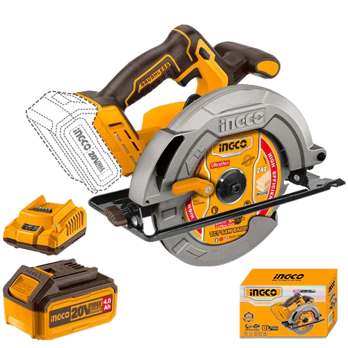 INGCO -  Cordless circular saw 20v CSLI18511