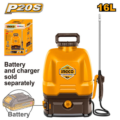 INGCO -  Cordless backpack sprayer 20V CSPLI2016