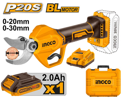 INGCO -  Cordless gauge straight shear 20V CSSLI203083