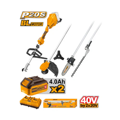 INGCO -  Cordless multi garden tools 20V CSTLI2040386