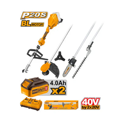 INGCO -  Cordless multi garden tools 20V CSTLI2040386