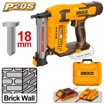 INGCO -  Cordless brick nailer 20v CSTLI3805