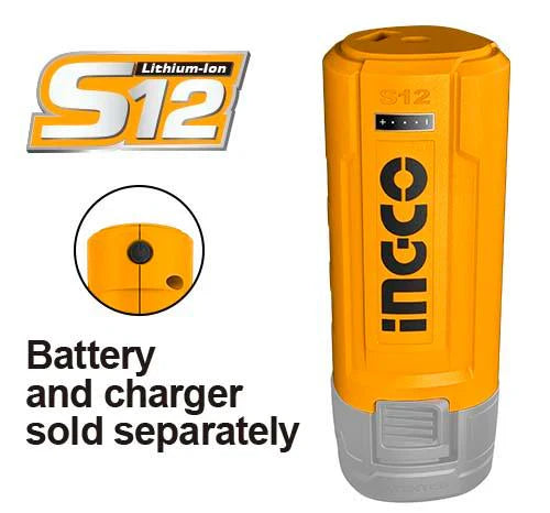 INGCO -  Cordless power source 12v CUCLI1201