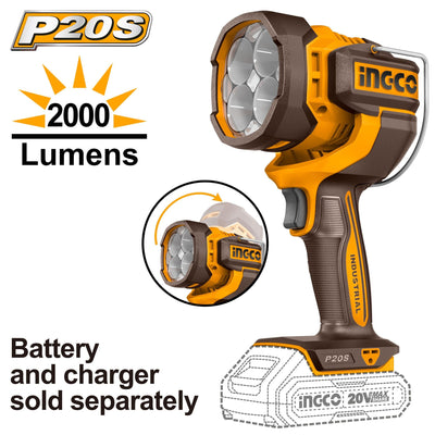 INGCO -  Cordless work lamp 20v CWLI2088
