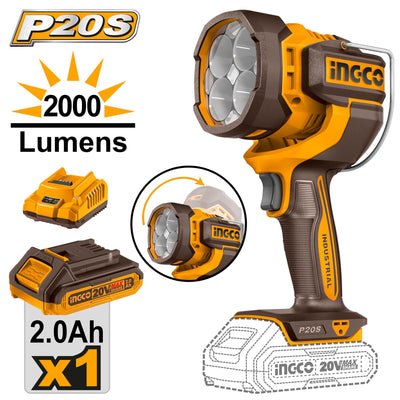 INGCO -  Cordless work lamp 20v CWLI20881
