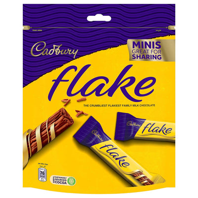 Cadbury Flake - Milk Chocolate - Minis Sharing Pack - 159.5g