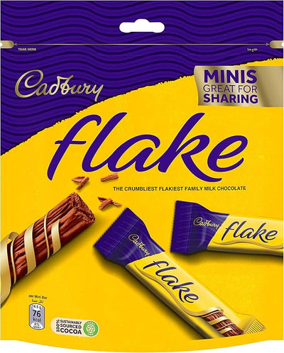 Cadbury Flake - Milk Chocolate - Minis Sharing Pack - 159.5g