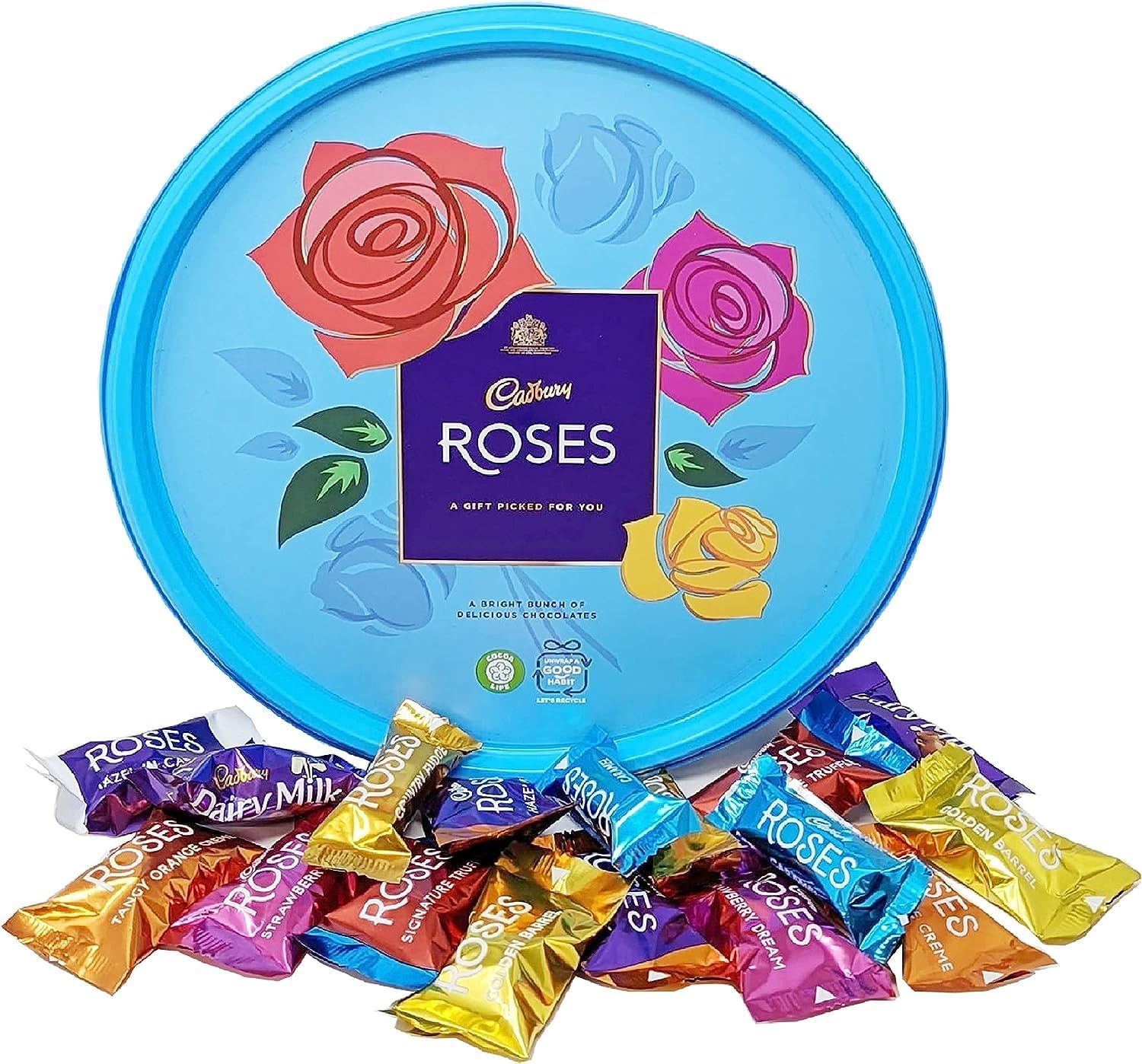 Cadbury Roses - Milk Chocolate Tubs - 550 gm | Jodiabaazar.com ...