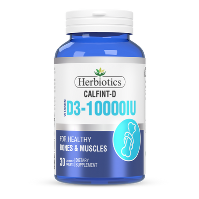 Herbiotics - Calfint-D - Supplement - 10,000 IU - High Potency D3