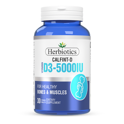 Herbiotics - Calfint-D - Supplement - 5000 IU - Vitamin D3 Support