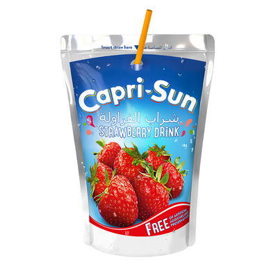 CAPRI-SUN - STRAWBERRY - 200ml Pouch