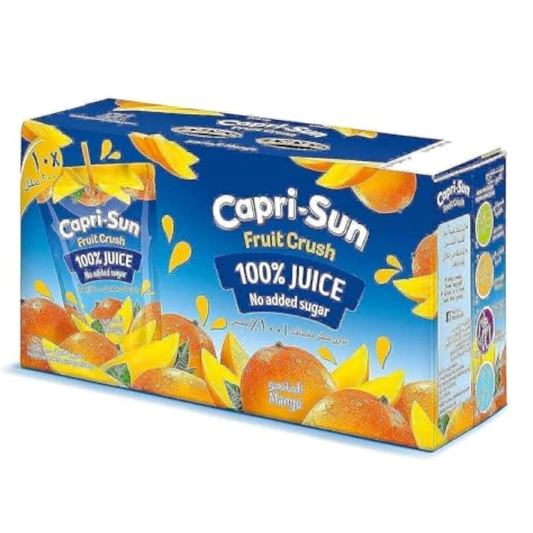 Capri-Sun - Mango Juice Drink - Pack Of 10 X 200 ml