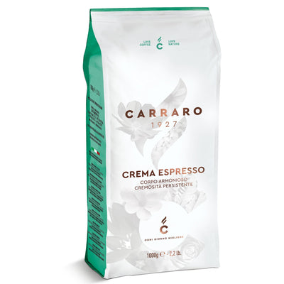 Carraro 1927 - Crema Espresso - FINE ITALIAN Coffee Beans - 1Kg
