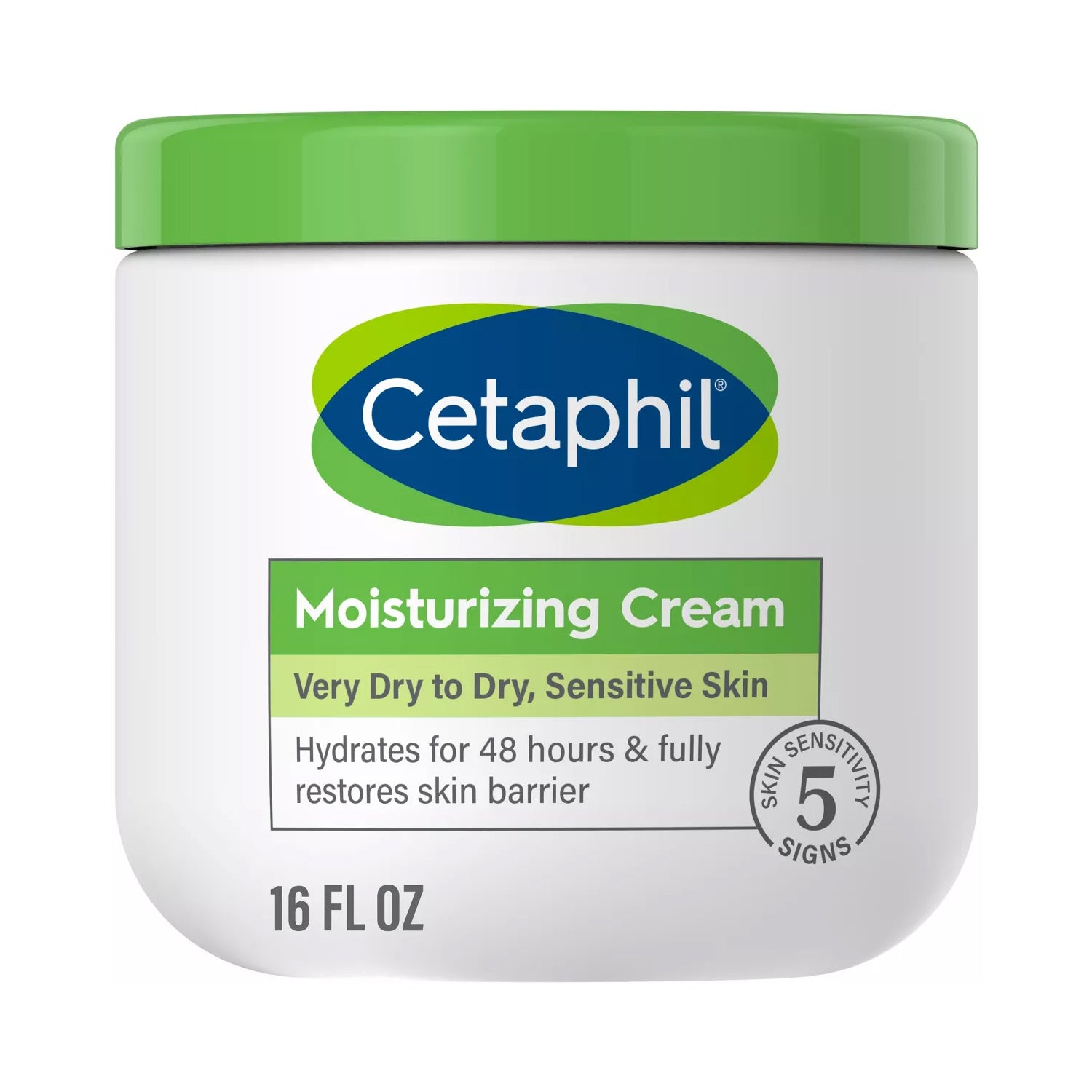 Cetaphil - Hydrating - Moisturizing Body Cream - Very Dry - Sensitive Skin - 16 fl oz (453g)