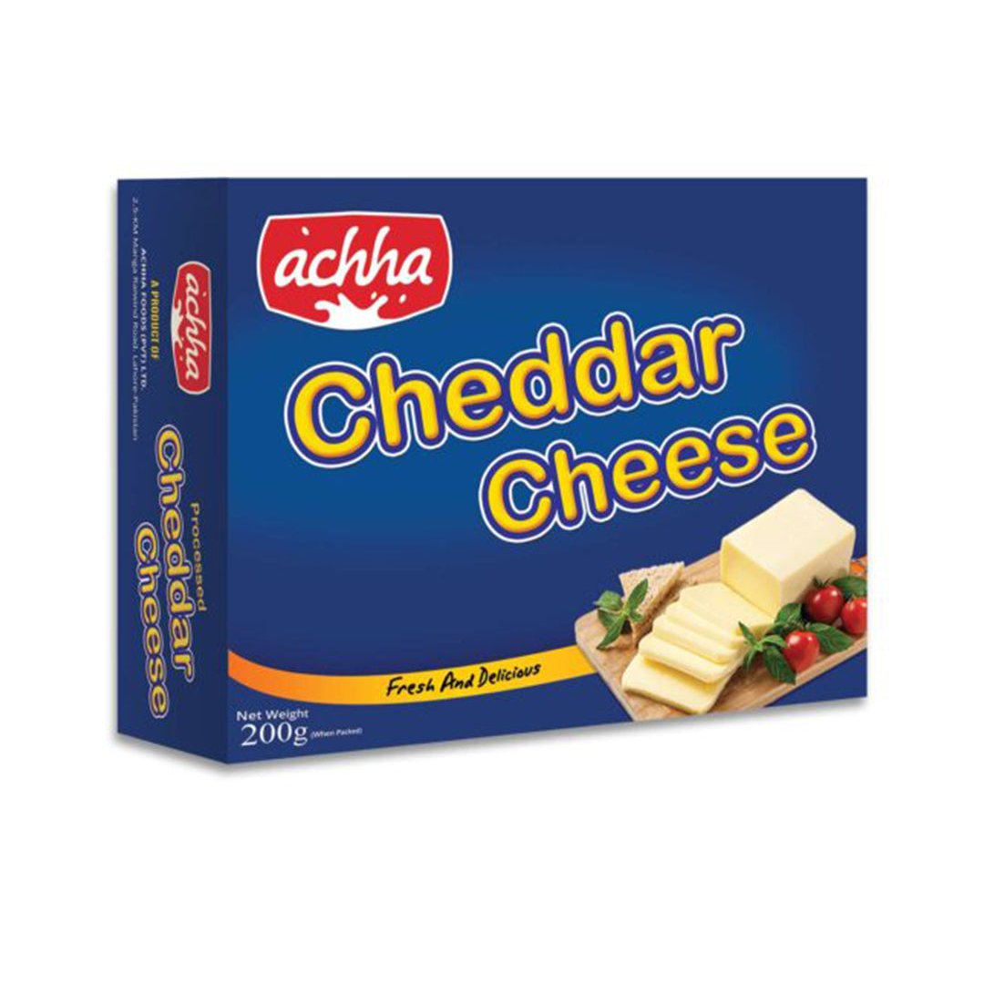 ACHHA - Cheddar Cheese - 200 GM | Jodiabaazar.com