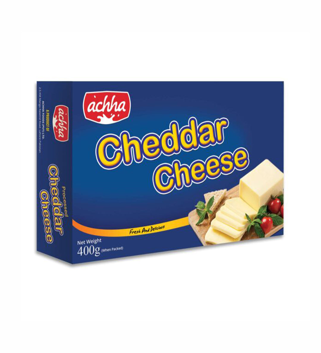 ACHHA - Cheddar Cheese - 400 GM | Jodiabaazar.com