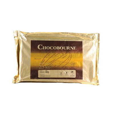 Lactobake - Chocobourne - Dark Chocolate Slab - Semi Sweet - 2.5Kg