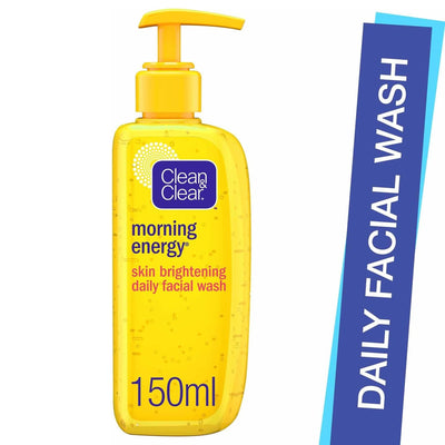 Clean & Clear - Morning Energy - Skin Brightening - Daily Facial Wash - Oil Free - 150ml