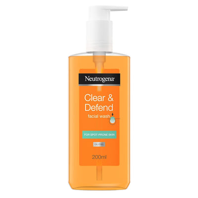 Neutrogena - Clear & Defend - Facial Wash - Oil Free - 200 ML