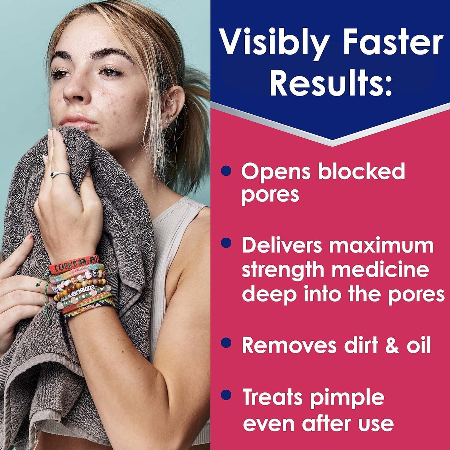 Clearasil - Ultra Rapid Action Daily Face Wash 6.8Oz 200Ml