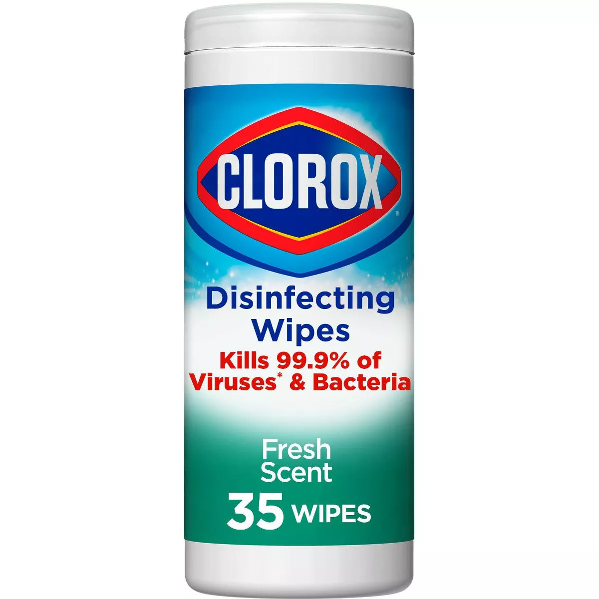 Clorox - Fresh Scent - Bleach Free - Disinfecting Wipes - 35CT (258g)