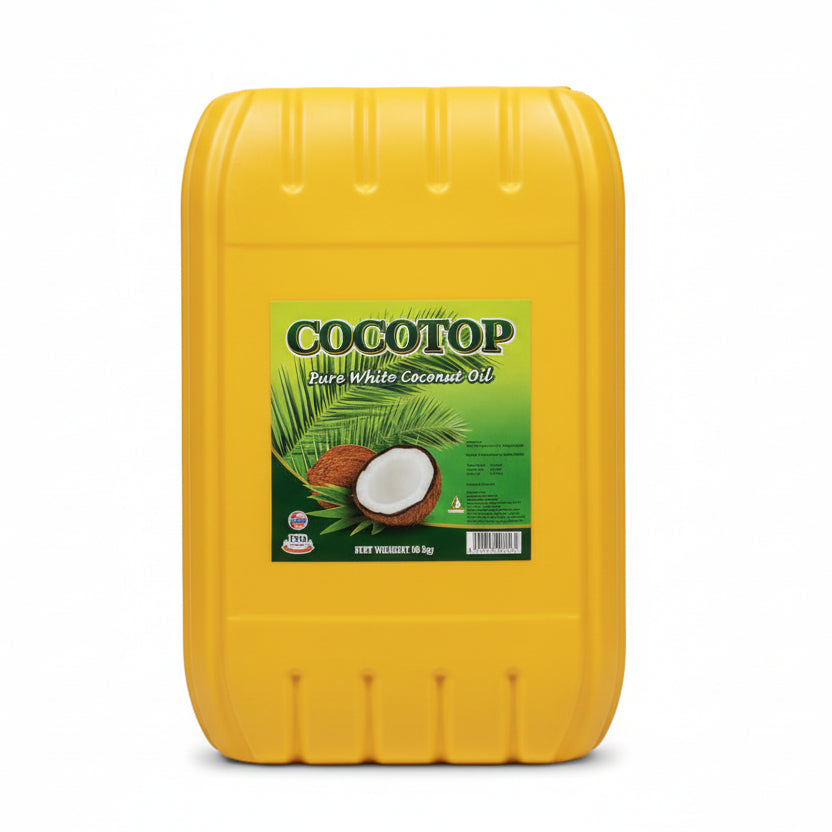 Cocotop - Pure White Coconut Oil - 17L - Jerry Can