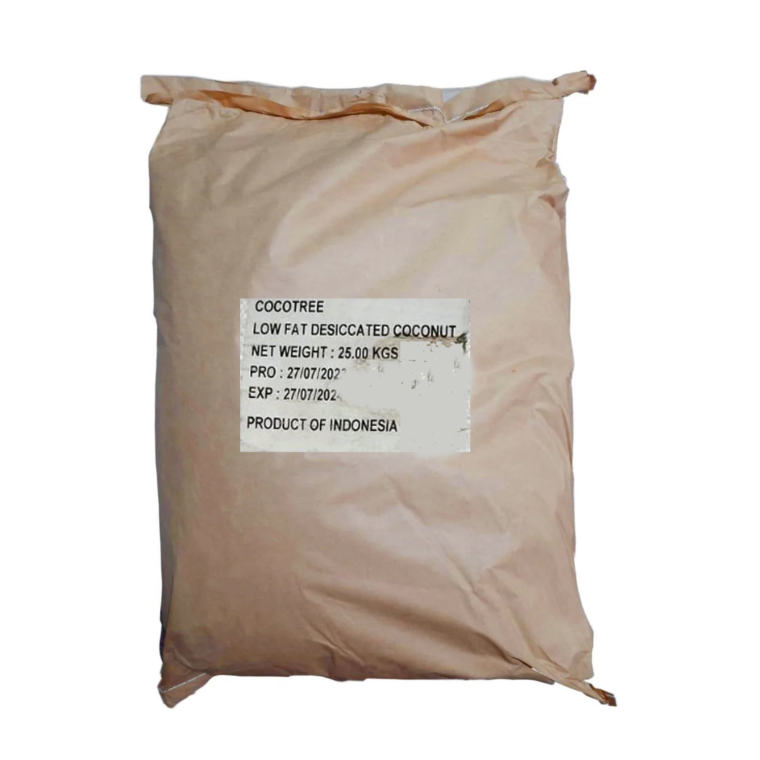 Cocotree - Indonesia - Dried Coconut - Desiccated Coconut (Khopra) Low Fat - 25 KG - کھوپرا