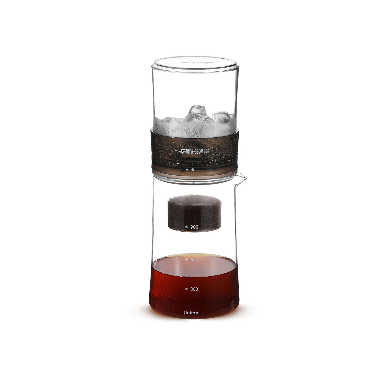 Coffee Cartel - MHW3 Bomber - Baro Ice Dripper-600ml - Glass - ID5900