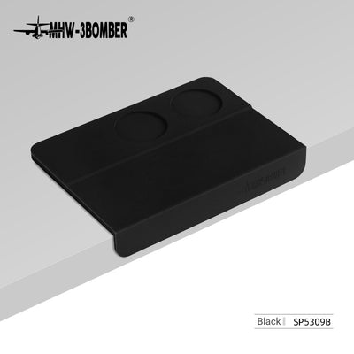 Coffee Cartel - MHW3 Bomber - Silicone Pad-250x180mm - Two Holes, Black - SP5309B