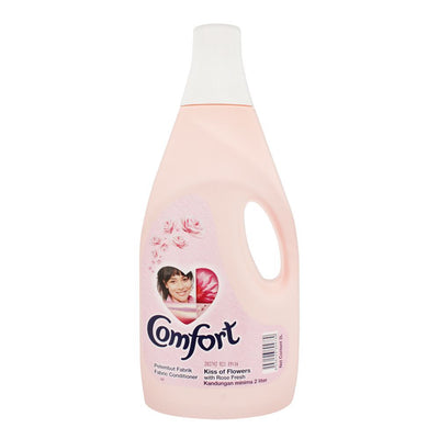 Comfort - Kiss Of Flower - Fabric Softener - Bottle - 2000ml (2L) - Lovely (Pink)