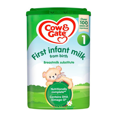 Cow & Gate® - First Infant Milk - Stage 1 - 800GM - From Birth