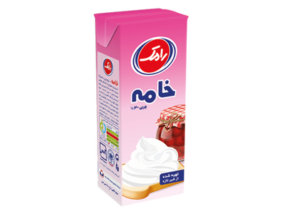 Ramak Cream - Pure Milk Cream - 30% Fat - 200ml Pack - 27 CountRamak Cream - Pure Milk Cream - 30% Fat - 200ml - 6 Pack