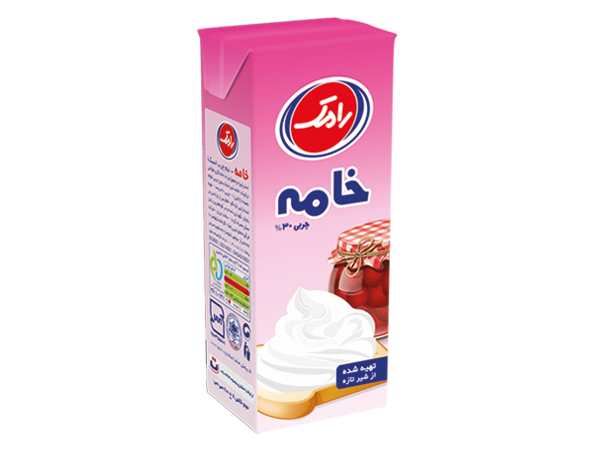 Ramak Cream - Pure Milk Cream - 30% Fat - 200ml Pack - 27 CountRamak Cream - Pure Milk Cream - 30% Fat - 200ml - 6 Pack