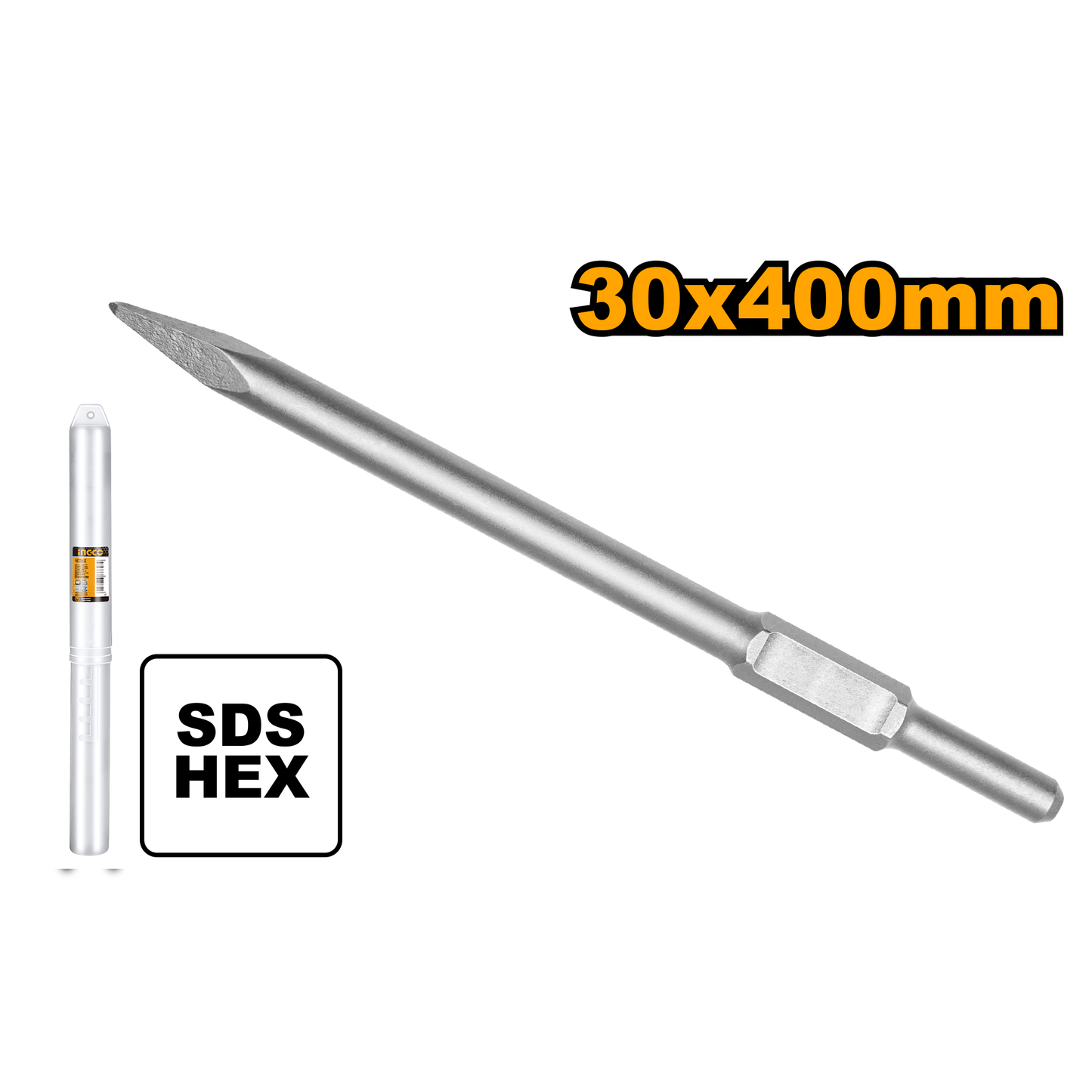 INGCO -  Hex chisel 30*400mm DBC03340011