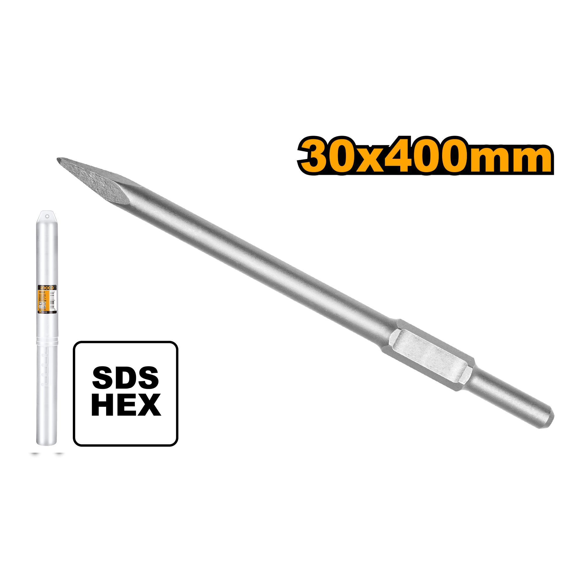 INGCO -  Hex chisel 30*400mm DBC03340011