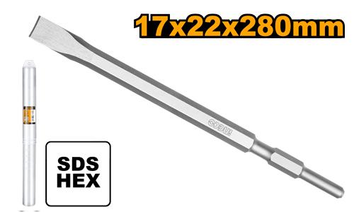 INGCO -  Hex chisel 17*280*22mm DBC0522801
