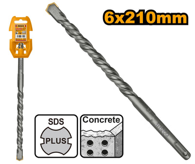 INGCO -  SDS plus hammer drill 6*210mm DBH1210603