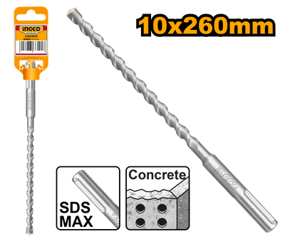 INGCO -  SDS max hammer drill 10*260mm DBH1241001