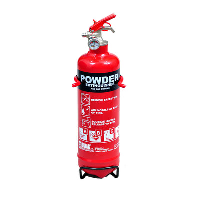 Fire Extinguisher - Dry Chemical Powder (DCP) 1 KG (Pipe Not Included) | Jodiabaazar.com