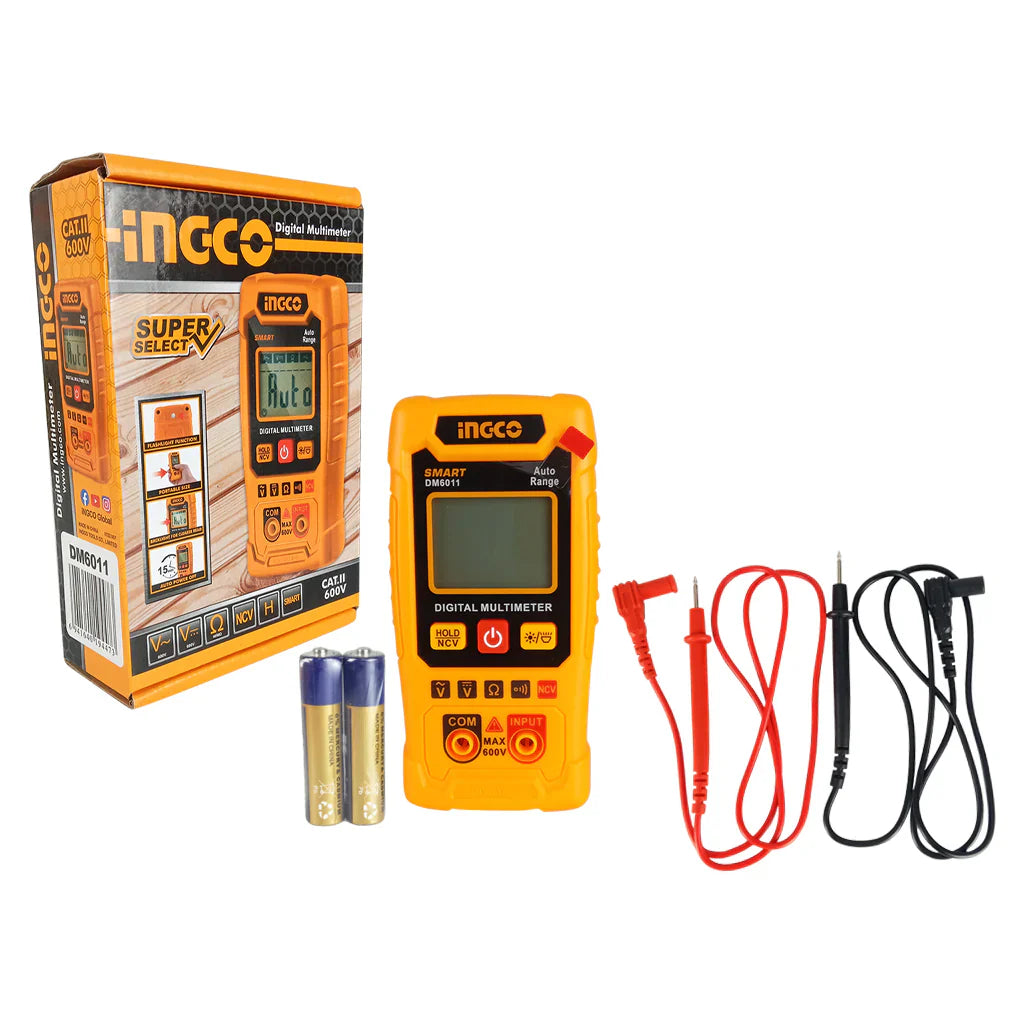 INGCO -  Digital multimeter 2000 counts DM6011
