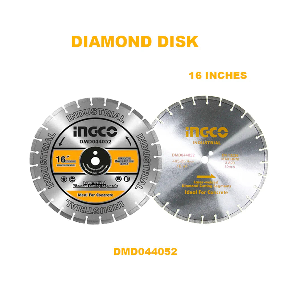 INGCO -  Diamond disc for floor saw  DMD044052