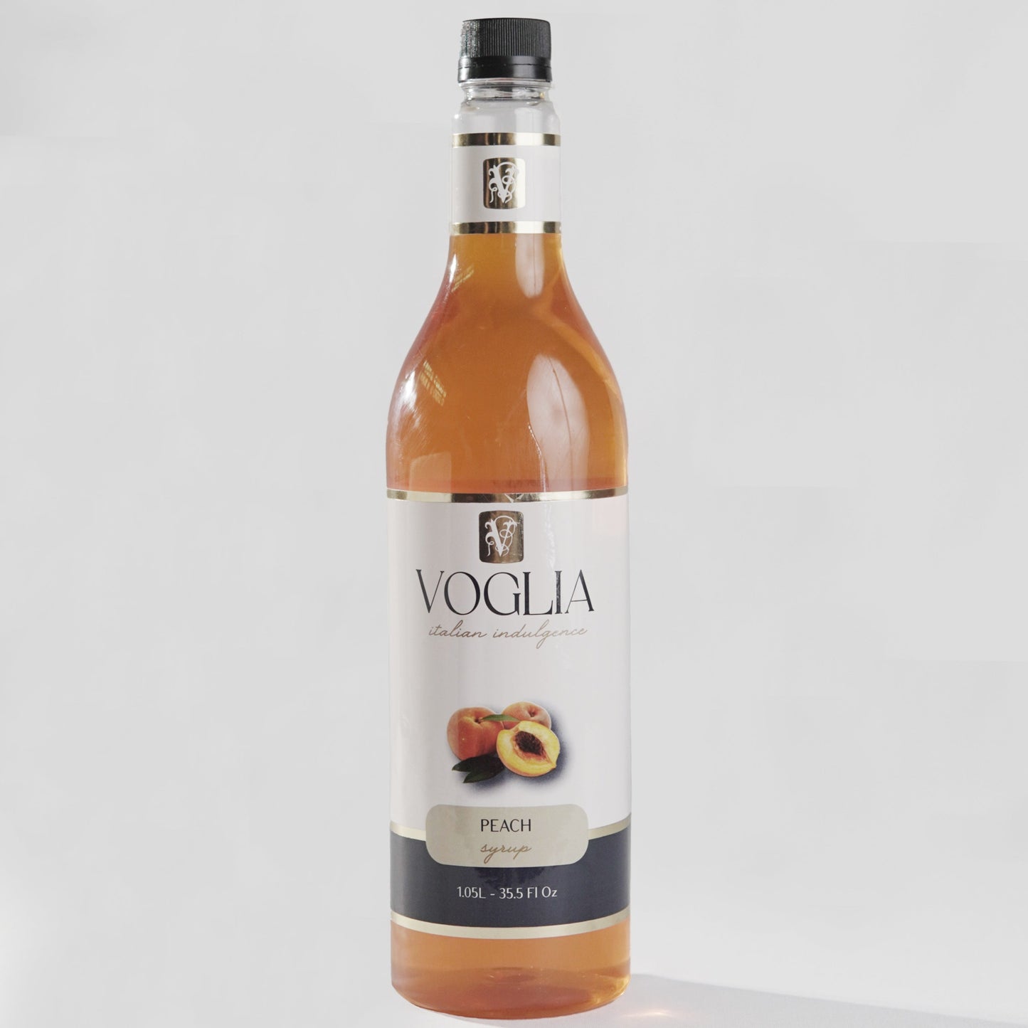 Voglia - Peach - Fruit Syrups -1.05 L