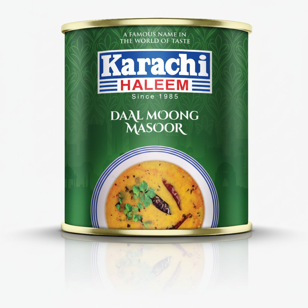 Karachi Haleem - DAAL MOONG MASOOR - Tin Pack 435gm