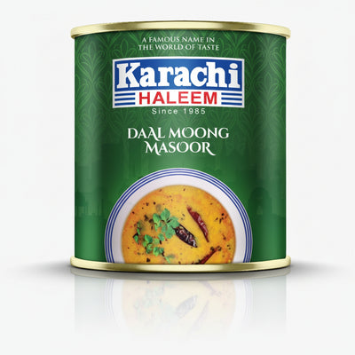 Karachi Haleem - DAAL MOONG MASOOR - Tin Pack 850gm