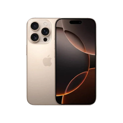 Apple - Mobile - iPhone 16 Pro PTA Approved with 2 Year's Official Warranty - Desert - (128GB) | Jodiabaazar.com