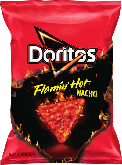 Doritos - Flaming Hot - Tortilla Chips - 145 gm