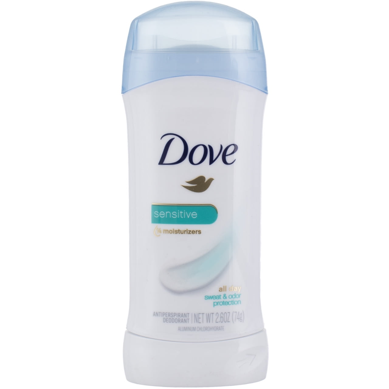 Dove - Anti-Perspirant - Deodorant Stick - Sensitive Skin - 2.60 oz (76gm) | Jodiabaazar.com