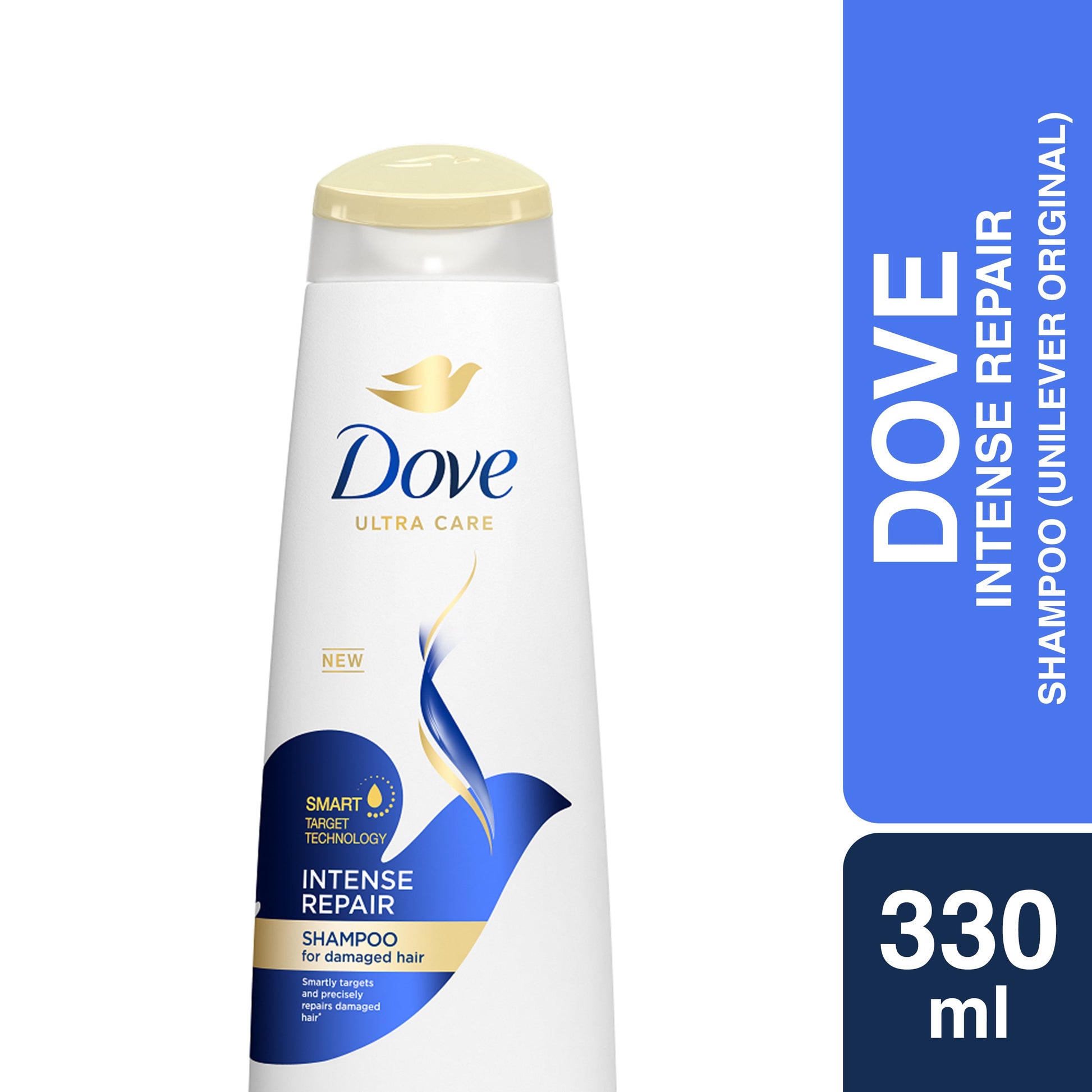 Dove - Intense Repair - Shampoo For Damaged Hair - 330 ml