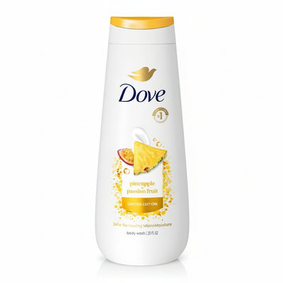 Dove - BODY WASH - pineapple + passion fruit - LIMITED EDITION - 20fl.oz