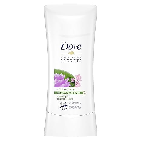 
Dove - Nourishing Secrets - Antiperspirant - Deodorant Stick - Waterlily & Sakura Blossom - 2.6 Oz (76gm) | Jodiabaazar.com